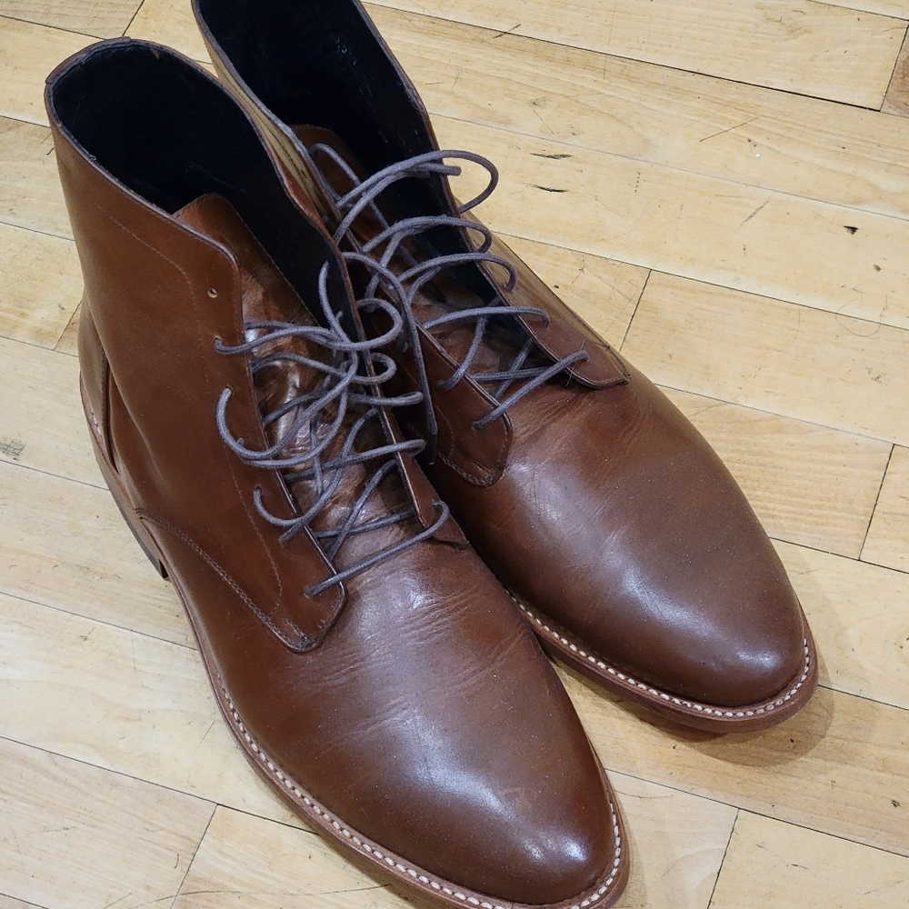 Nisolo Luciano Boot Saddle Brown Size 10.5